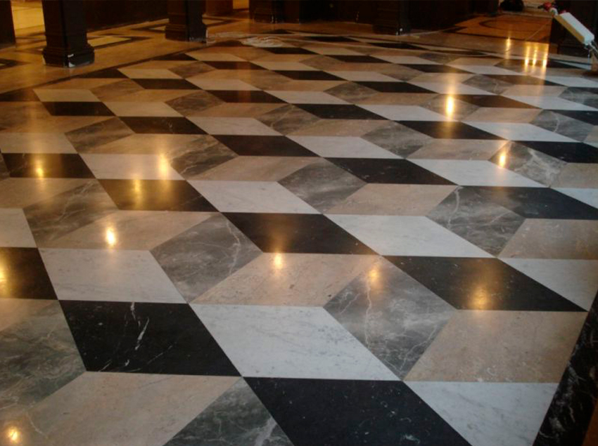 Полы из мрамора 4 сезона