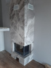 Камин из мрамора Имперадор Сильвер