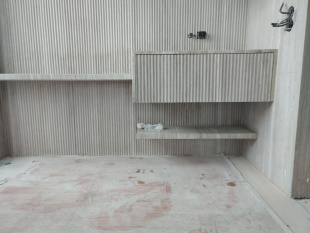 Столешница из мрамора Силк Жоржет Бианко