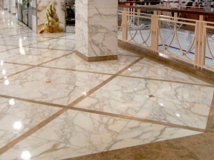 Полы из мрамора Arabescato