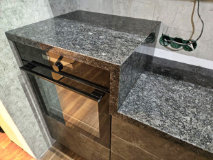 Столешница из гранита Стил Грей / Steel Grey