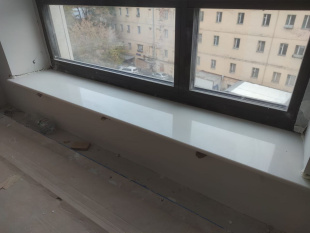 Подоконник  из мрамора Тассос