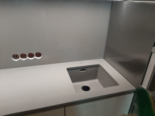 Столешница из кварцевого агломерата Technistone Gobi Grey