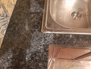 Столешница из лабрадорита Блю Перл