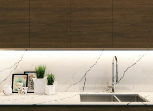 Столешница из кварцевого агломерата VICOSTONE Greylac