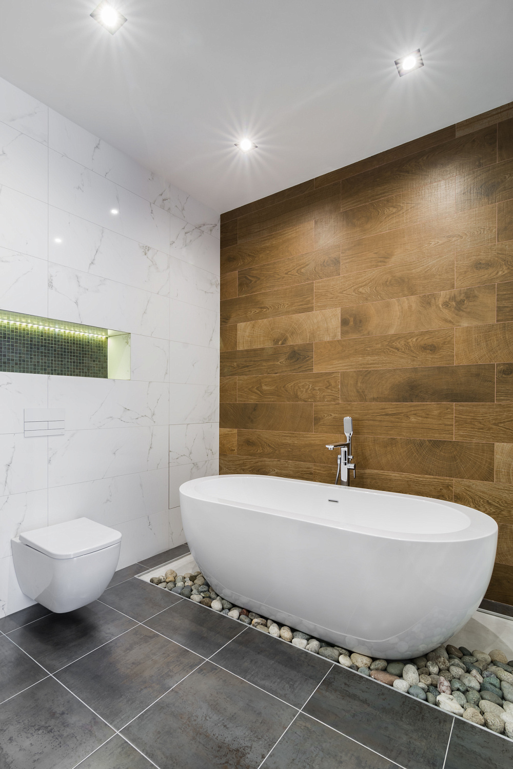 Ванные комнаты в эко-стиле