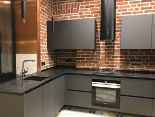 Столешница из сланца Ocean Black