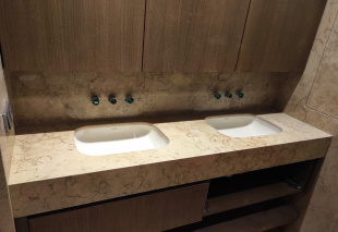 Столешница из мрамора Сильвия Оро