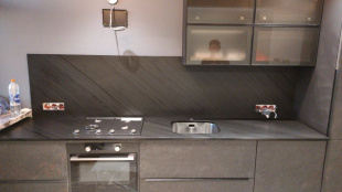 Столешница из сланца Ардезия Блэк